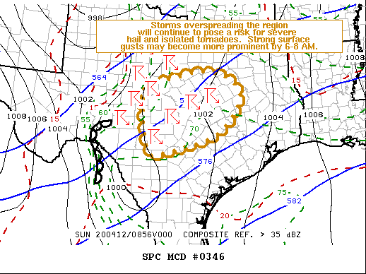 Mesoscale Discussion 346