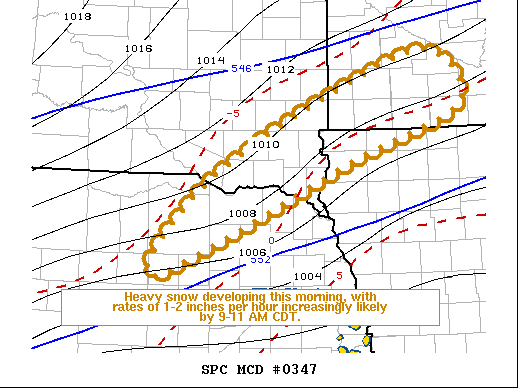 Mesoscale Discussion 347
