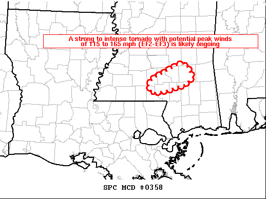 Mesoscale Discussion 358