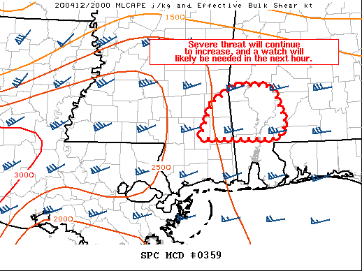 Mesoscale Discussion 359