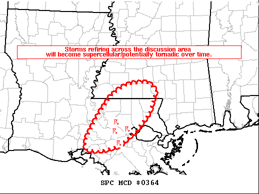 Mesoscale Discussion 364