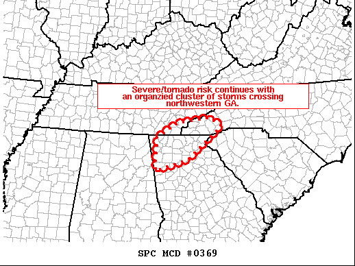 Mesoscale Discussion 369