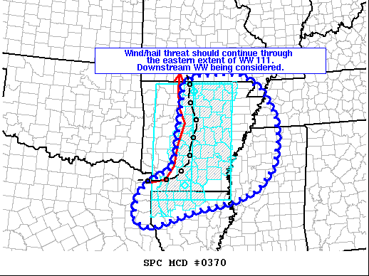 Mesoscale Discussion 370