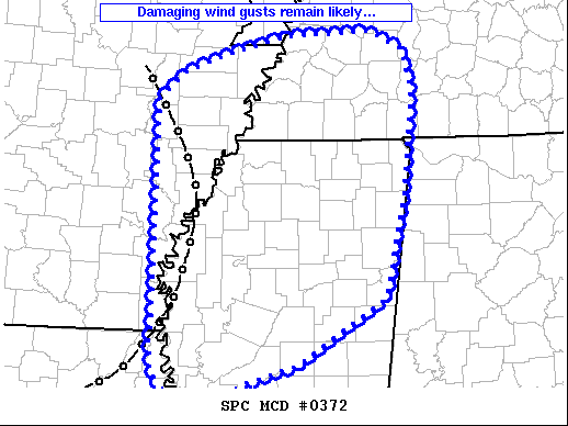 Mesoscale Discussion 372