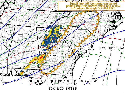 Mesoscale Discussion 376