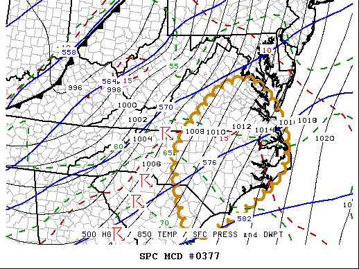 Mesoscale Discussion 377