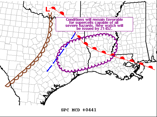 Mesoscale Discussion 441