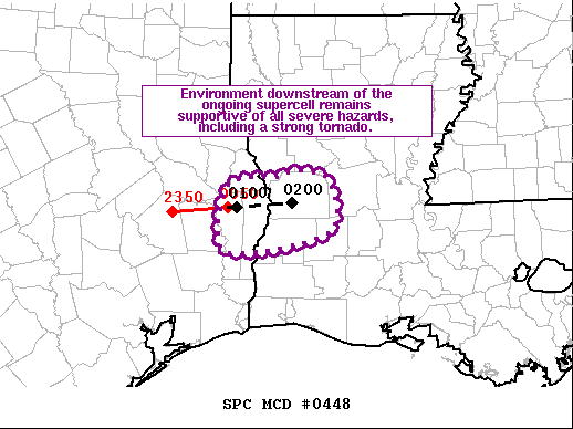 Mesoscale Discussion 448