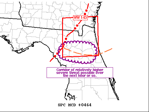Mesoscale Discussion 464