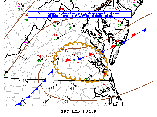 Mesoscale Discussion 469
