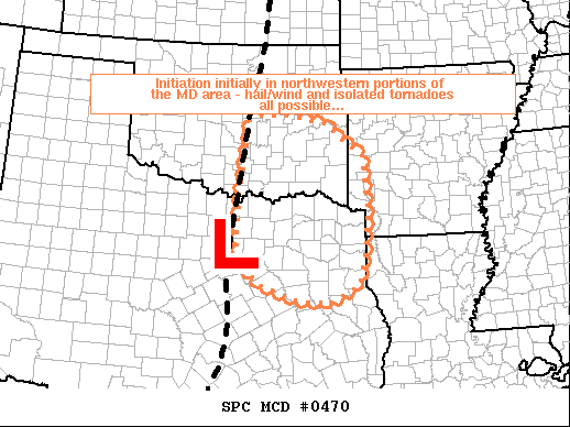 Mesoscale Discussion 470