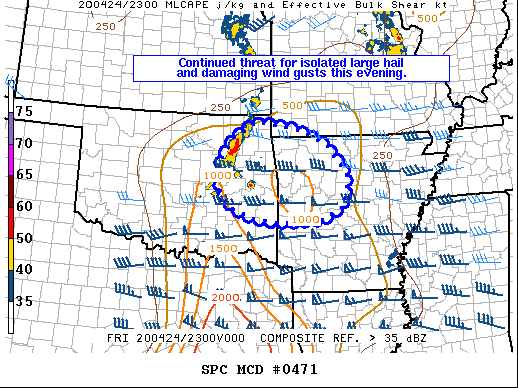 Mesoscale Discussion 471