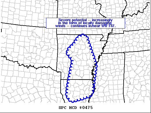 Mesoscale Discussion 475