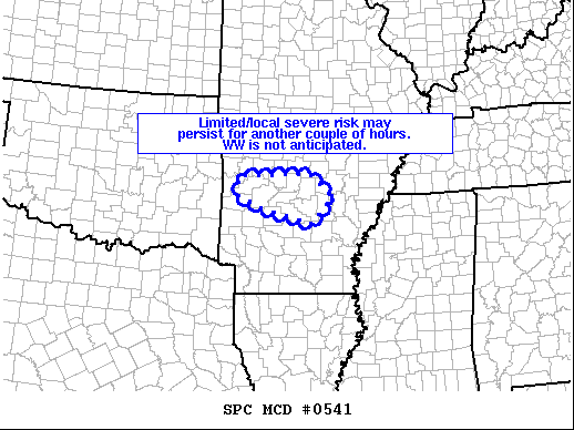 Mesoscale Discussion 541