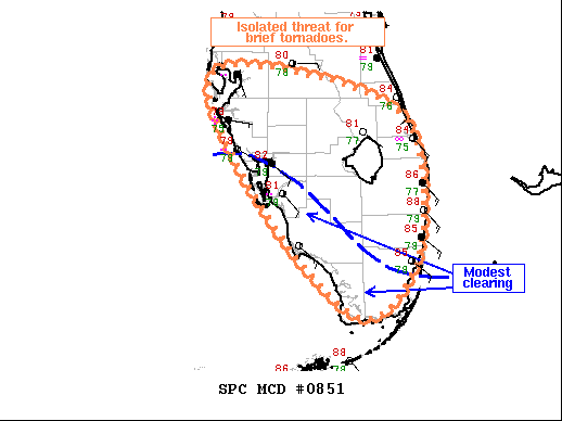 Mesoscale Discussion 851