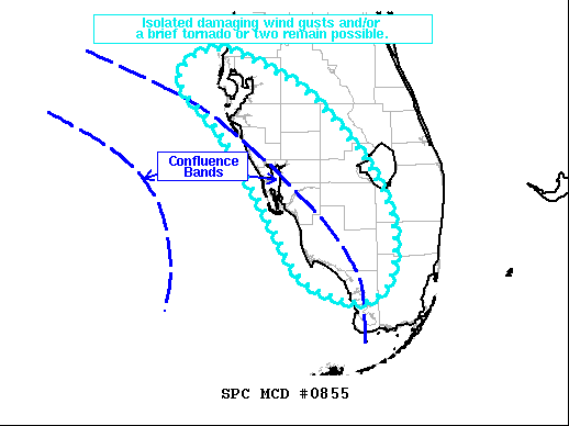 Mesoscale Discussion 855