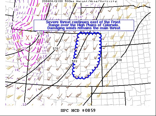 Mesoscale Discussion 859
