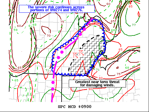 Mesoscale Discussion 900