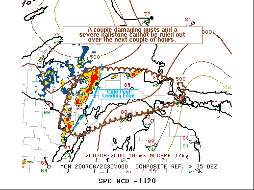 Mesoscale Discussion 1120