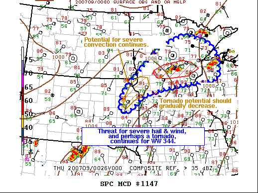 Mesoscale Discussion 1147