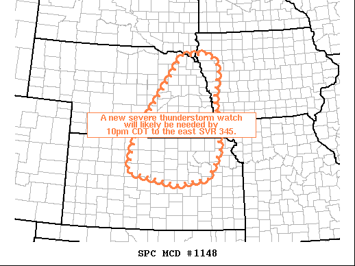 Mesoscale Discussion 1148