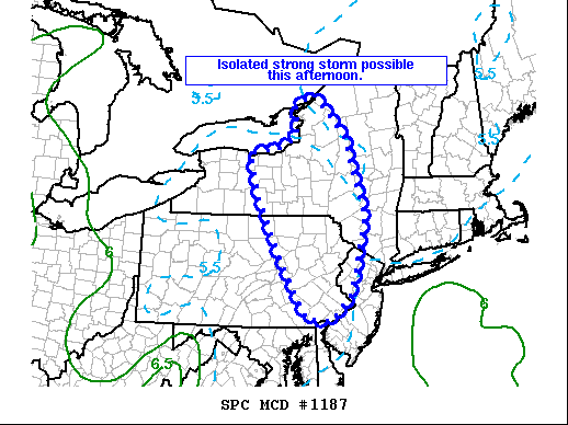 Mesoscale Discussion 1187