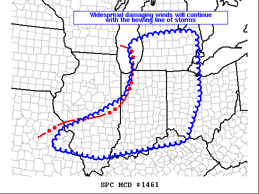 Mesoscale Discussion 1461