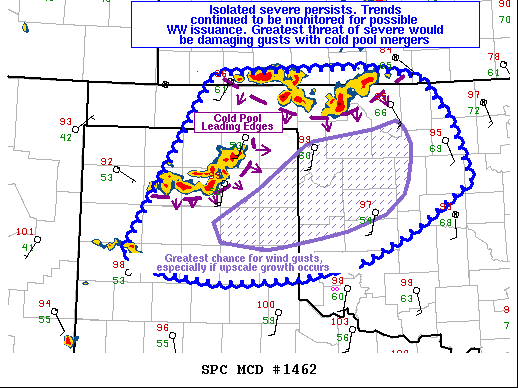 Mesoscale Discussion 1462