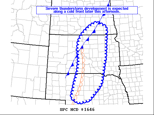 Mesoscale Discussion 1646