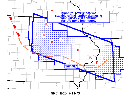 Mesoscale Discussion 1679