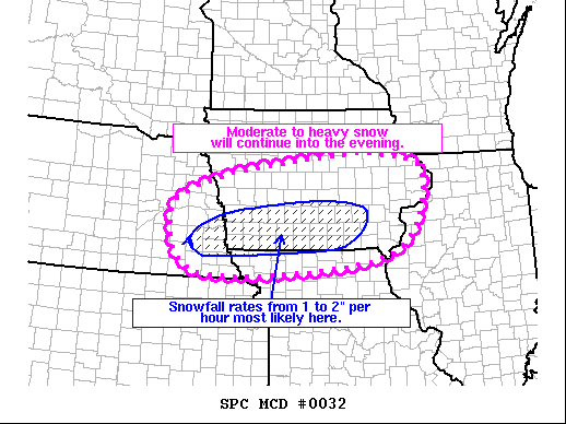 Mesoscale Discussion 32