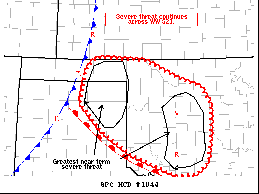 Mesoscale Discussion 1844