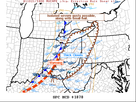 Mesoscale Discussion 1878