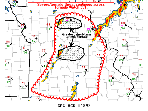 Mesoscale Discussion 1893