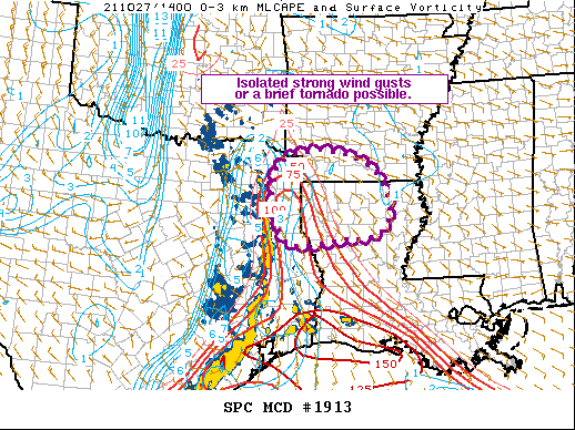 Mesoscale Discussion 1913