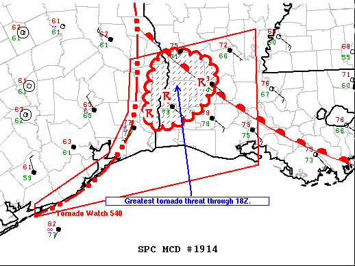 Mesoscale Discussion 1914