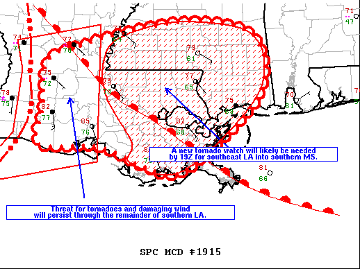 Mesoscale Discussion 1915
