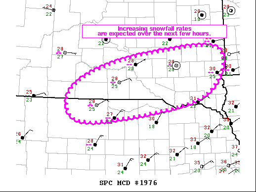 Mesoscale Discussion 1976