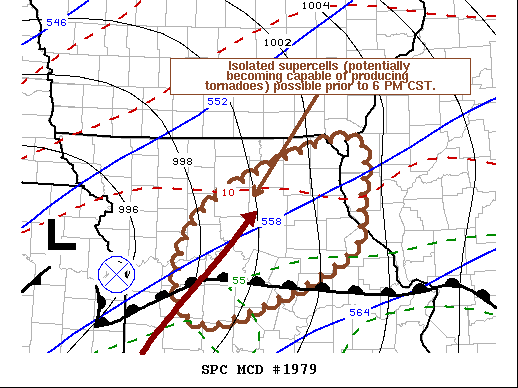 Mesoscale Discussion 1979