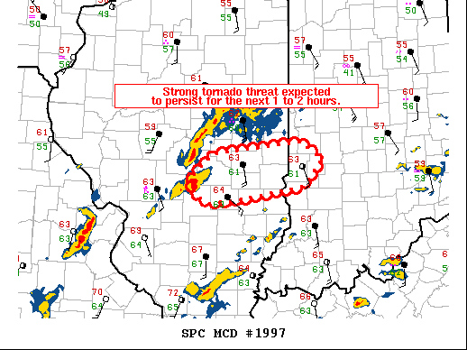 Mesoscale Discussion 1997