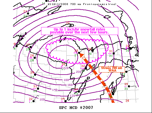 Mesoscale Discussion 2007