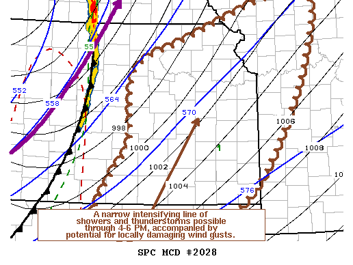 Mesoscale Discussion 2028