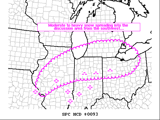 Mesoscale Discussion 93