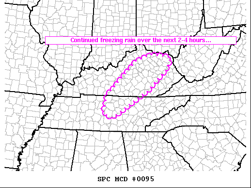 Mesoscale Discussion 95