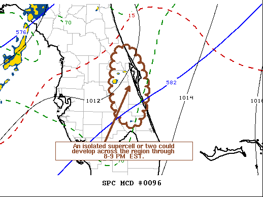 Mesoscale Discussion 96