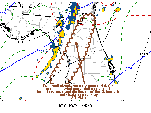 Mesoscale Discussion 97