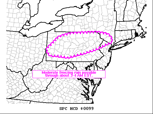 Mesoscale Discussion 99