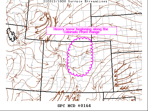 Mesoscale Discussion 164