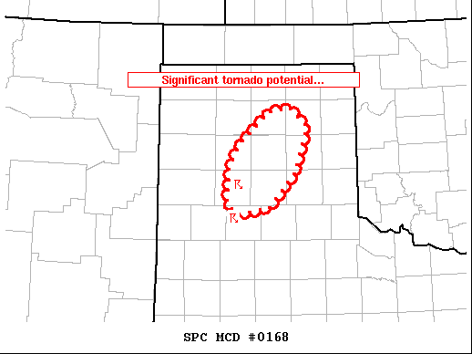 Mesoscale Discussion 168