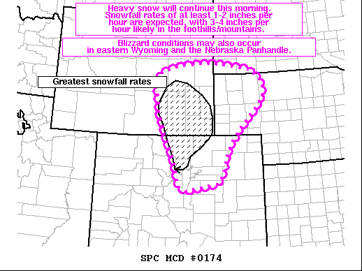 Mesoscale Discussion 174